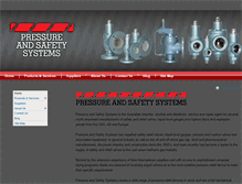 Tablet Screenshot of pressureandsafetysystems.com.au